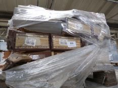 *Part Pallet of 10 by 30 Bianco Mate Ceramic Tiles