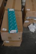 *4 Boxes Containing 10 Vado Frosted Glass Shelves