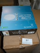 *10 Lunar Low Energy Surface Mounted Light Fitting