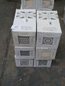 *6 Boxes of Ted Baker Random Pattern Tiles