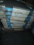 *Pallet Containing 11 1000 by 800 White Shower Tra