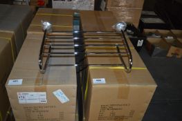 *4 Boxes Containing 2 Chrome Towel Rails