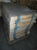 *Pallet Containing 9 1000 by 800 White Shower Tray