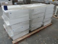 *Pallet Containing 15 Mirrored Cabinet Carcasses