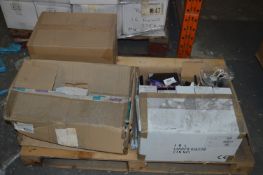 *Mix Pallet Containing Assorted Chrome & Glass She