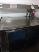 Multigen Burlodge Hot Cupboard with Overhead Warm