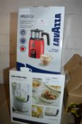 *Lavazza Milkup Espresso Maker and a Cuisinart Min