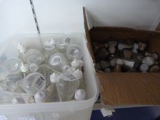 Two Boxes of Condiment Bottles