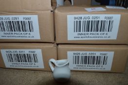 *Four Boxes of 6 Cream Jugs