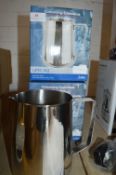 *Three 2L Stainless Steel Latte Jugs