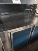 Multigen Burlodge Hot Cupboard with Overhead Warme