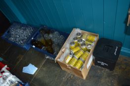 *Assorted Glass Ware, Including Wine Glasses, Flut