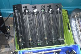 *6 Industrial Style Light Fittings