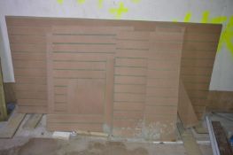 *5 8 by 4 MDF Sudo Tongue and Groove Sheets plus O