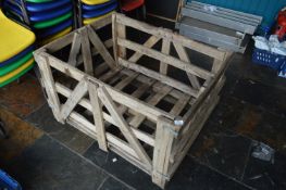 *Hard Wood Crate