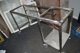 *Mobile Stainless Steel Mobile Preparation Frame w