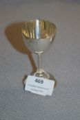 Hallmarked Solid Silver Beaker - London 1895, Approx 50g