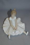 Nao Lladro Figurine - Girl with Flower