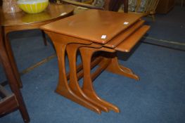 Teak Nest of Three Tables