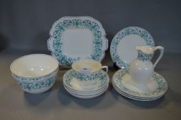 Minton Society of Arts Pattern Dinner and Tea Ware (13 Pieces)