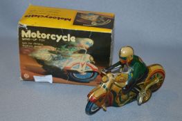 Tinplate Clockwork Motorcycle