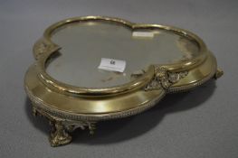 Silver Plated Mirrored Table Centrepiece