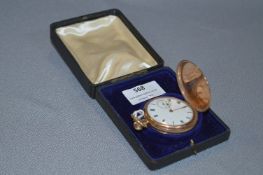 9ct Gold Cased Full Hunter Pocket Watch