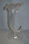 Tall Glass Flower Vase