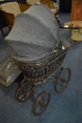 Reproduction Victorian Style Dolls Pram