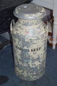 Aluminium Milk Churn - Middlesbrough