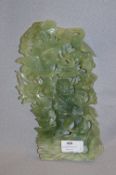 Carved Jadeite Figurine 29cm tall