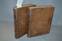 Pair of Leather Bound Books - Blackstone's Commentaries Law of England