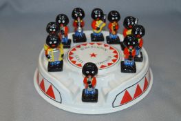 Robertsons Golly Band Stand with Ten Figures