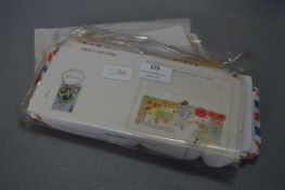 Selection of First Day Cover Stamps, Enveloped Stamps, etc.