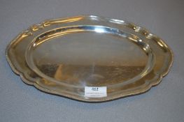 Solid Silver Tray - Sheffield 1930, Approx 620g