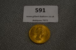 Gold Full Sovereign 1958
