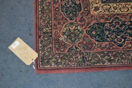 Large Floral Patterned Rug 10'6