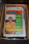 Box Containing a Large Quantity of Division 1 Football Programmes;