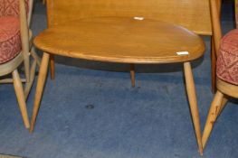 Ercol Elm Pebble Top Side Table