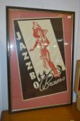 Framed Poster - Jazzbo Browns