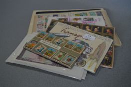 Selection of Carded and Loose British and World Stamps