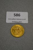 Gold Full Sovereign 1963