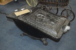 Heavy Cast Iron Decorative Coal Bucket
