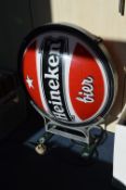 Wall Mounted Illuminated Heineken Beer Sign