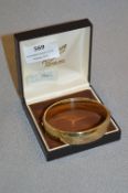 9ct Gold Bangle with Metal Core