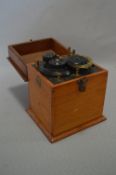 Wood Cased BBC Crystal Radio