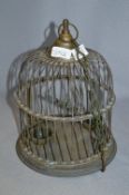 Vintage Brass Bird Cage
