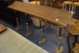 Church Prayer Stand with Four Cast Iron Legs