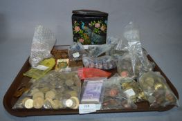Large Quantity of British and World Coinage