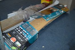 *Two Packs of Laminate Oak Flooring